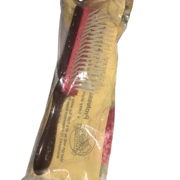 Stanley Other - $4 SALE NEW vintage Stanley hairbrush mini promotional retro brown pink nylon
